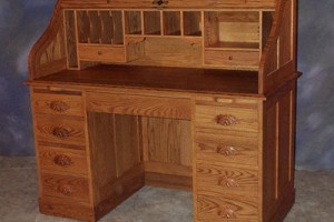 Oak Rolltop Desk