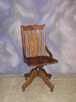 Lumbar Office Chair
<br>18 wide x 16" deep seat
>br>