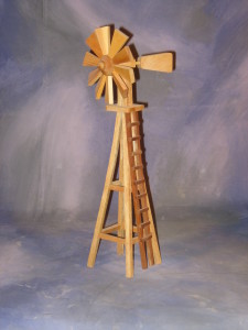 Wood Windmill