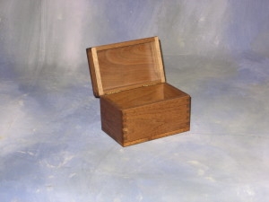 Solid Wood Recipe Box