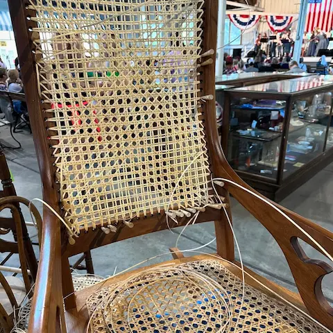 Recaning Chair Seat and Back