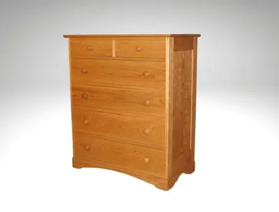 6 Drawer Modern Chest
