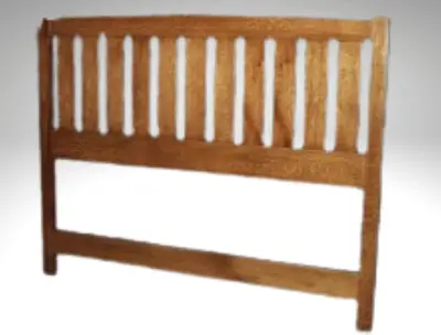 Mission Wide Slat Bed