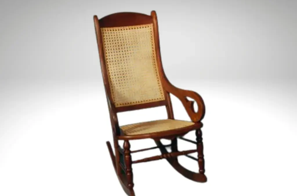 Adult Cane Seat, Cane Back Rocker