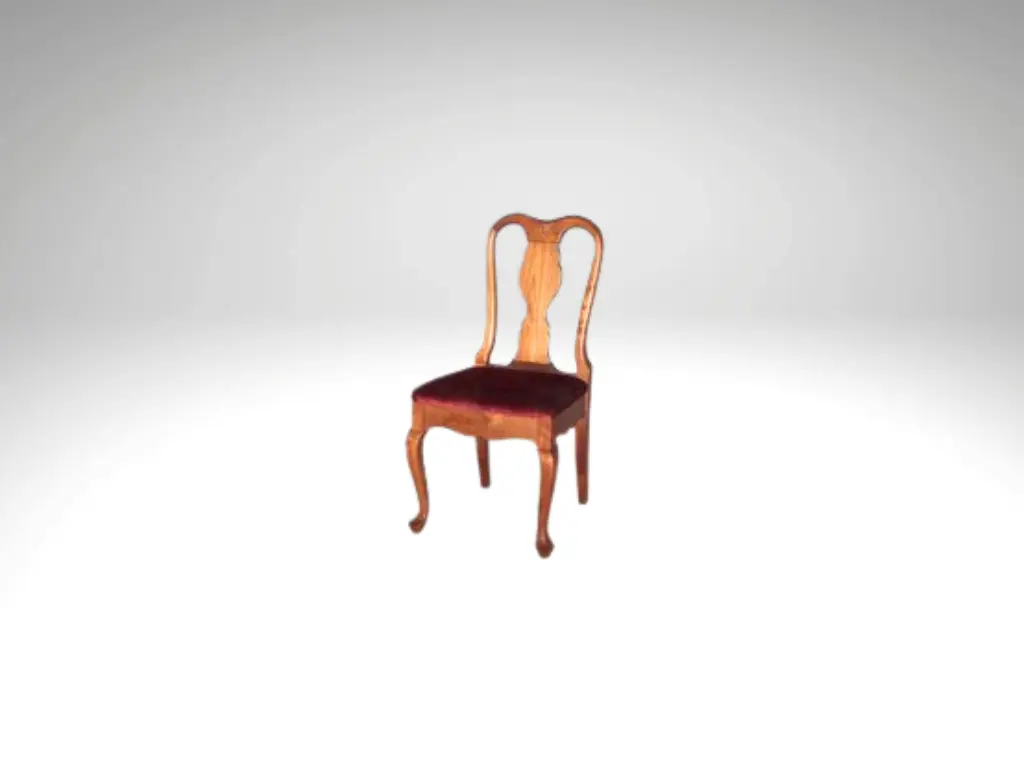 Schanz Furniture & Refinishing South Amana Iowa Custom Queen Anne Dinning Chair with Carving Schanz Furniture & Refinishing South Amana Iowa Custom Queen Anne Dinning Chair with Carving