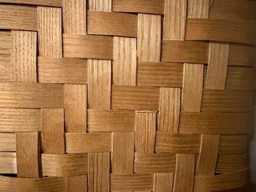 Splint ash seat weaving